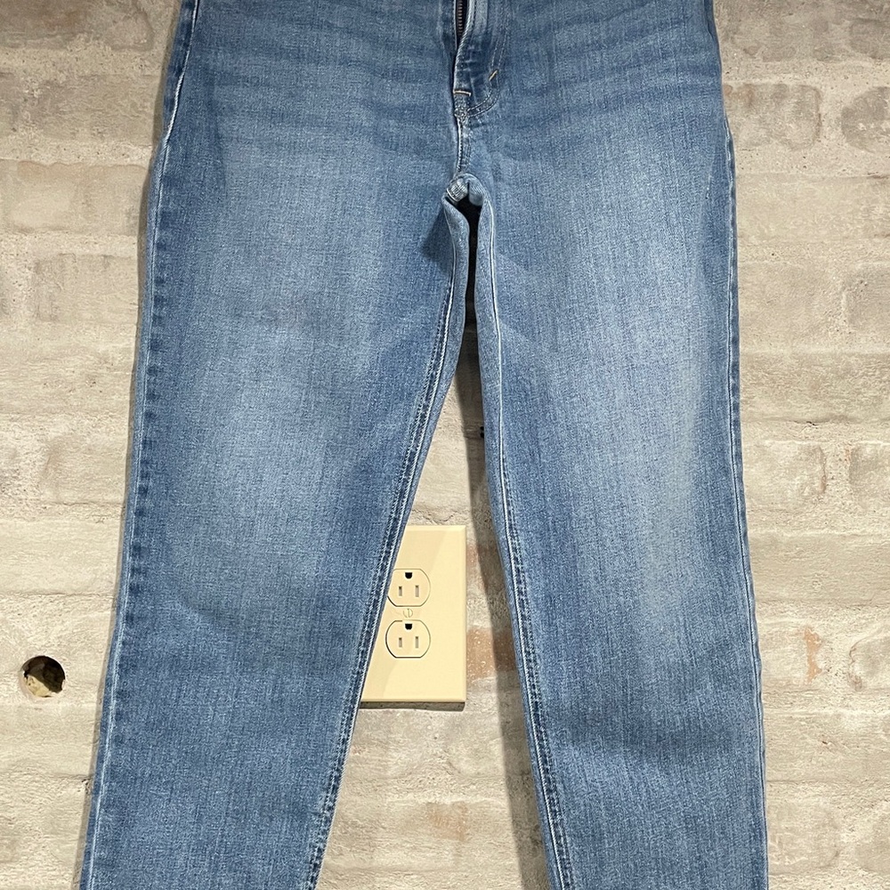 Lucky Brand Mid Rise Boyfriend Sienna Blue Denim Jeans Size 4